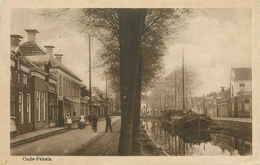 388-306-029 Oude Pekela, Verzamelen, Ansichtkaarten | Nederland, Verzenden, Voor 1920, Groningen
