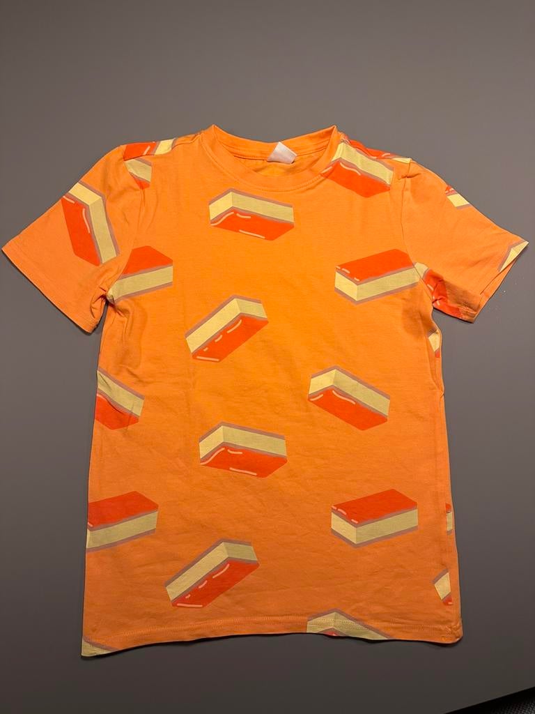 Shirt maat 146-158 Koningsdag oranje tompouce, Ophalen of Verzenden, Zo goed als nieuw, Meisje, Shirt of Longsleeve