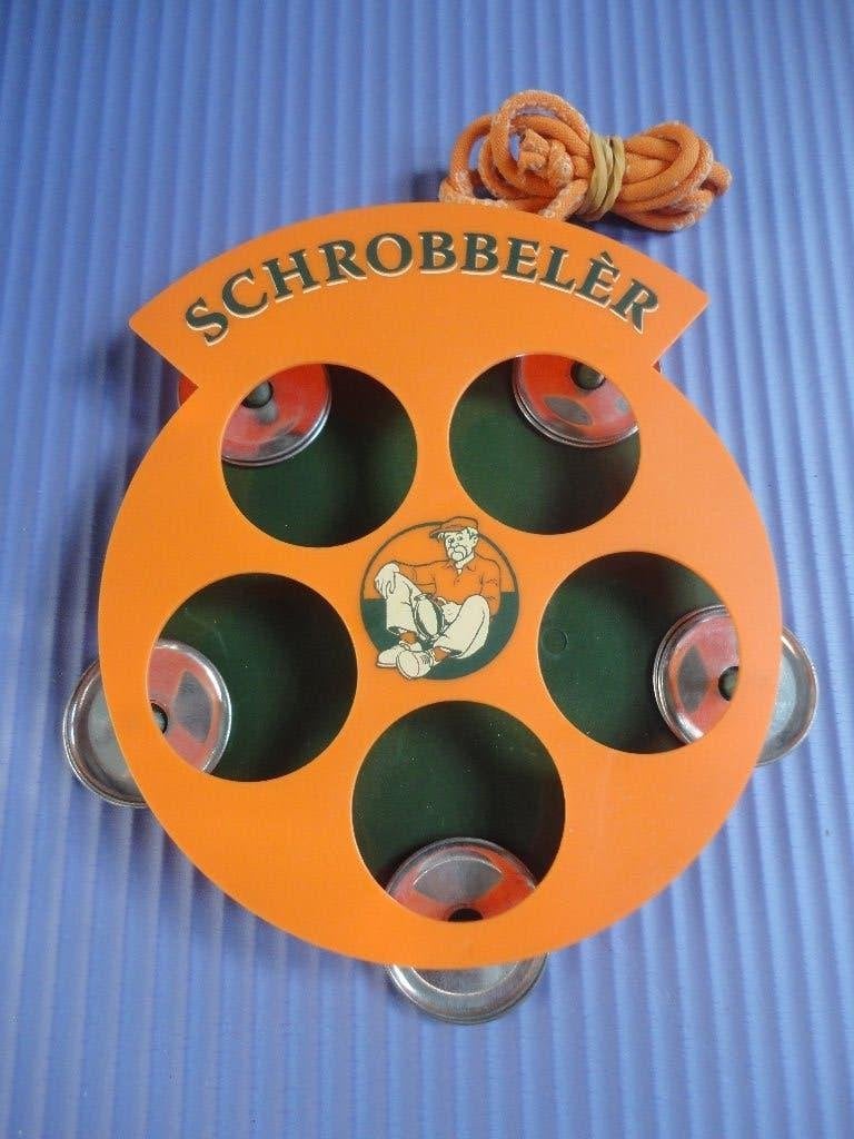 Schrobbeler carnavalsactie 2018 tamboerijn / dienblad, Ophalen of Verzenden, Zo goed als nieuw, Gebruiksvoorwerp