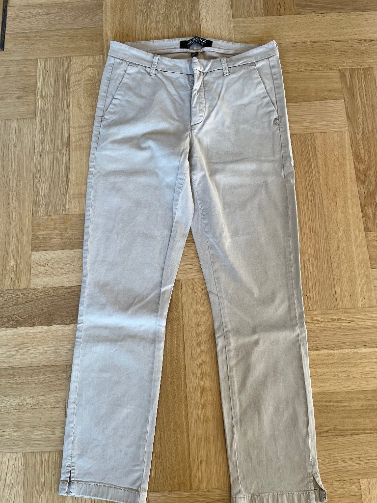 Nick Jean chino model broek  taupe/ beige, Kleding | Dames, Beige, Ophalen of Verzenden, Zo goed als nieuw, Maat 34 (XS) of kleiner