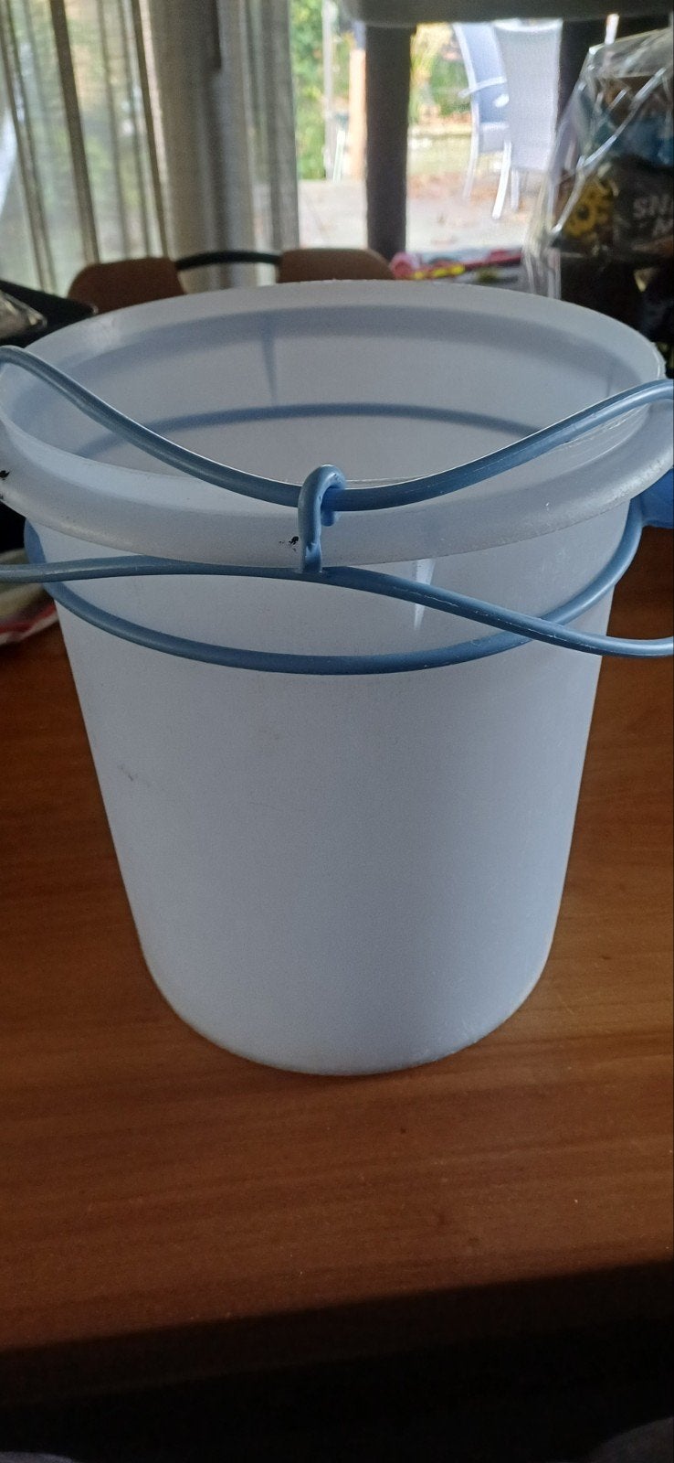 Tupperware wasemmer met handvat, Gebruikt, Met handvat, Wit, Ophalen of Verzenden