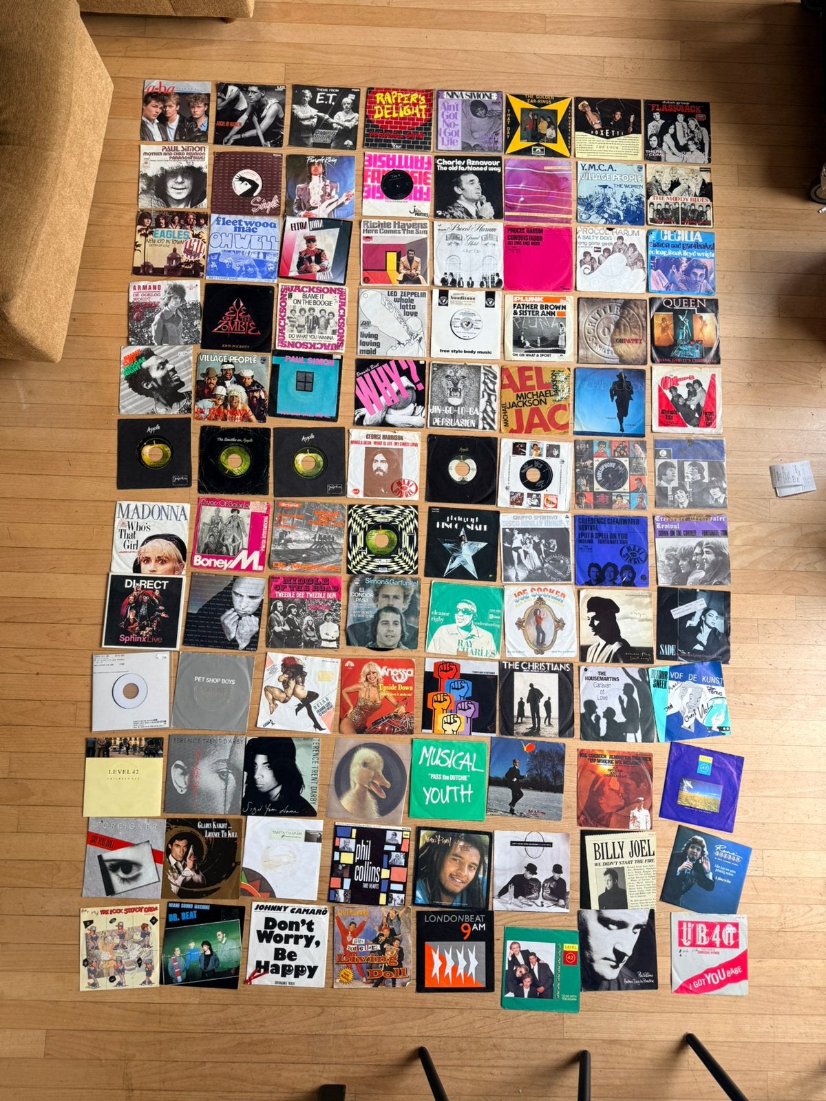 96 single singles singletjes beatles golden earing queen, Ophalen of Verzenden, Gebruikt, 7 inch, Pop