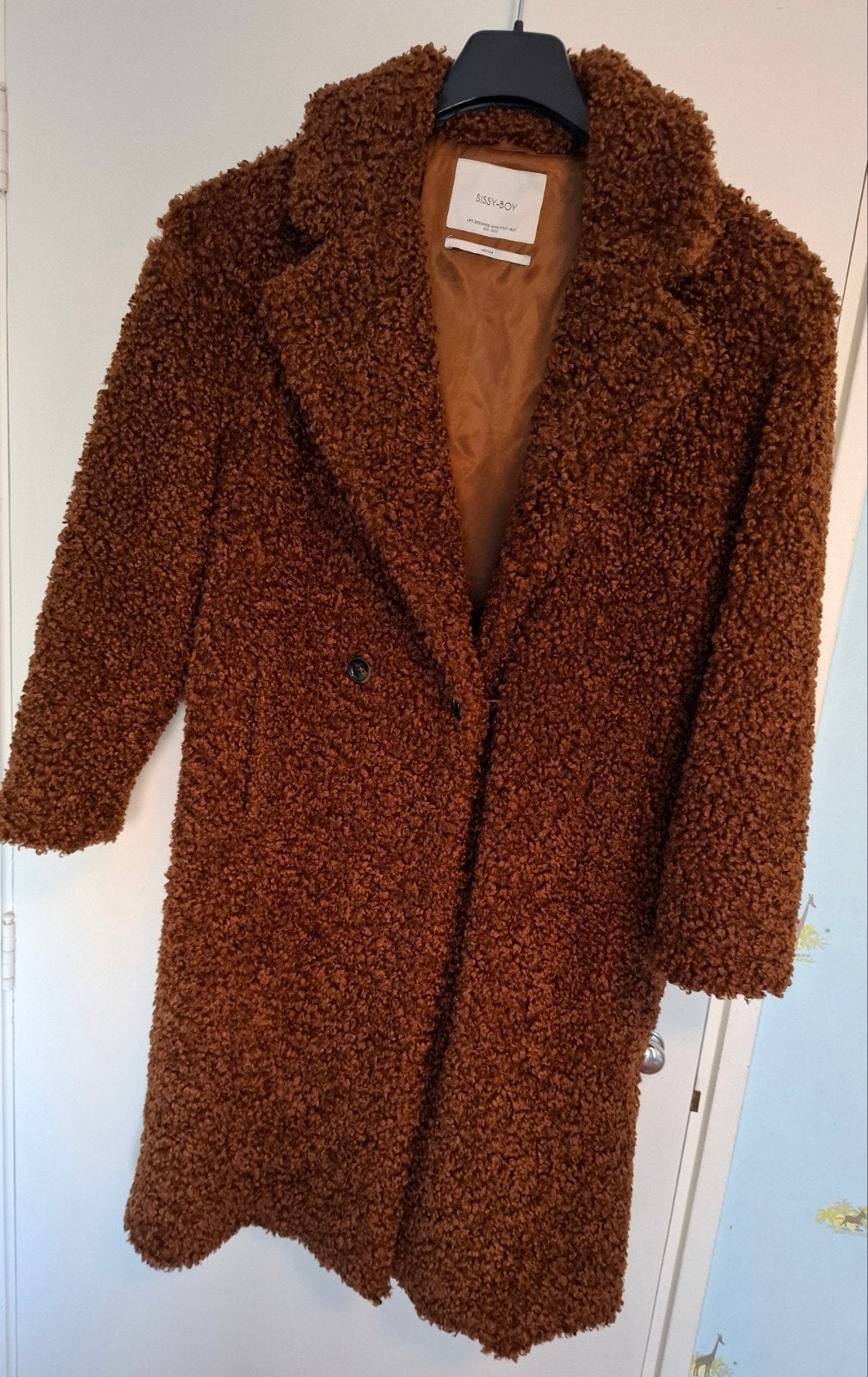 Winterjas Sissy Boy in heel goede staat, Kleding | Dames, Jassen | Winter, Maat 38/40 (M), Bruin, Sissy-Boy, Ophalen of Verzenden