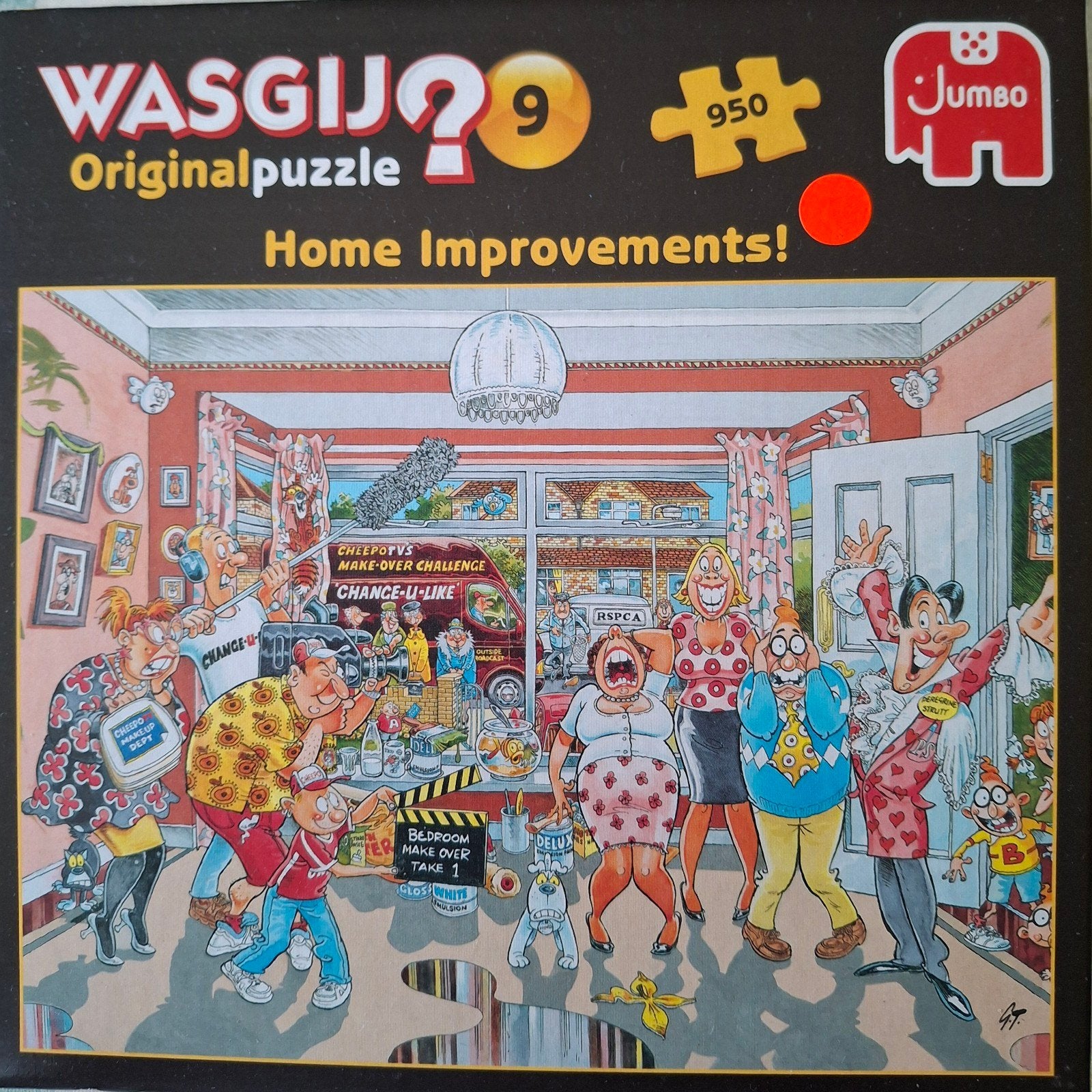 Wasgij legpuzzel Original, Hobby en Vrije tijd, Denksport en Puzzels, Ophalen of Verzenden, 500 t/m 1500 stukjes, Zo goed als nieuw