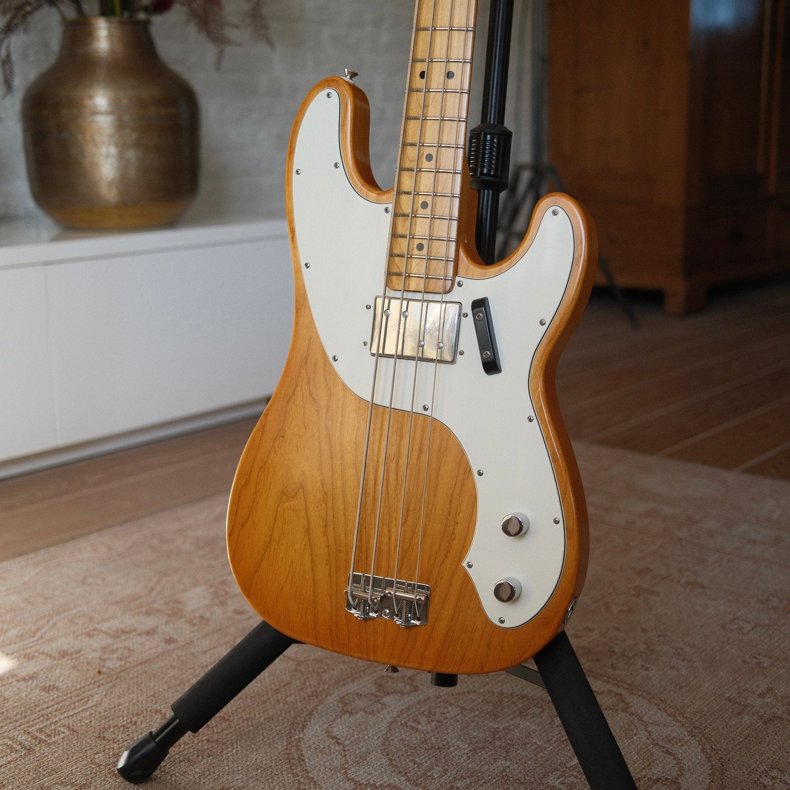 Custom-Built Telecaster Bass, Ophalen, Zo goed als nieuw, Elektrisch