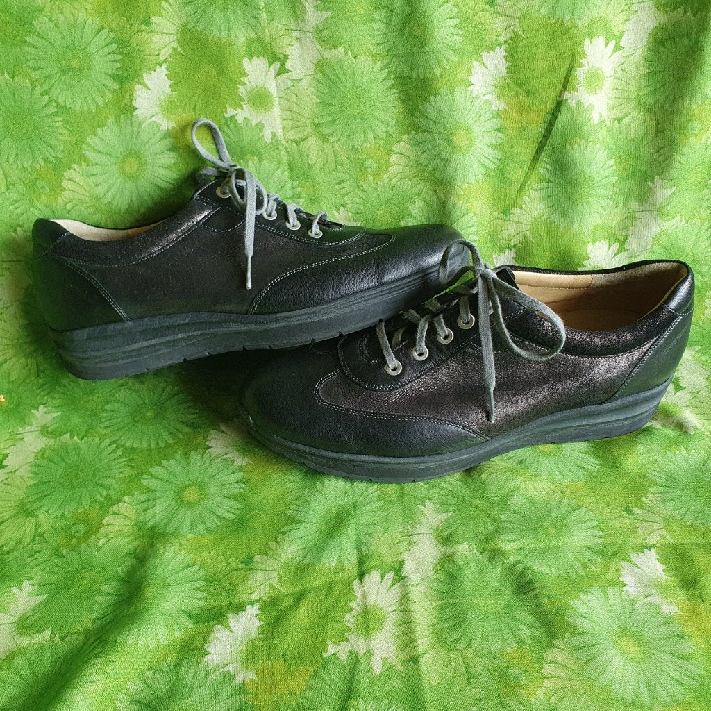 Durea comfort leren schoenen Maat 7 = 40,5 Nieuwstaat, Durea, Zwart, Nieuw, Ophalen of Verzenden
