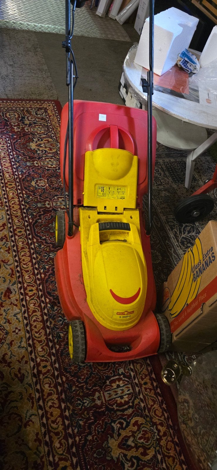 Wolf-Garten S 3800 E Elektrische Grasmaaier, Tuin en Terras, Ophalen, Cirkelmaaier, Gebruikt, Elektrische grasmaaier