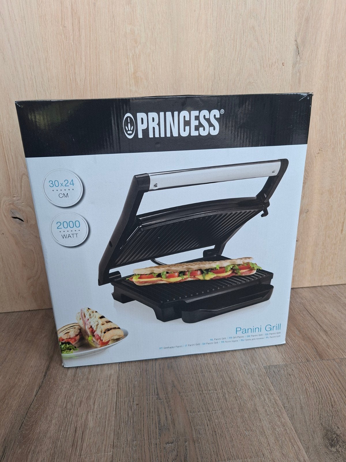 Princess contactgrill / Tosti ijzer, Ophalen, Gebruikt