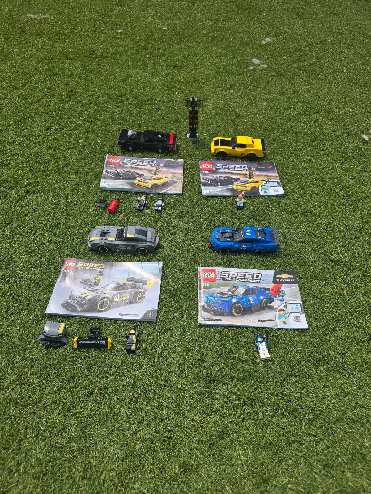 Lego Chevrolet camaro , Mercedes AMG , Dodge SRT , Hemi R/T, Ophalen of Verzenden, Zo goed als nieuw