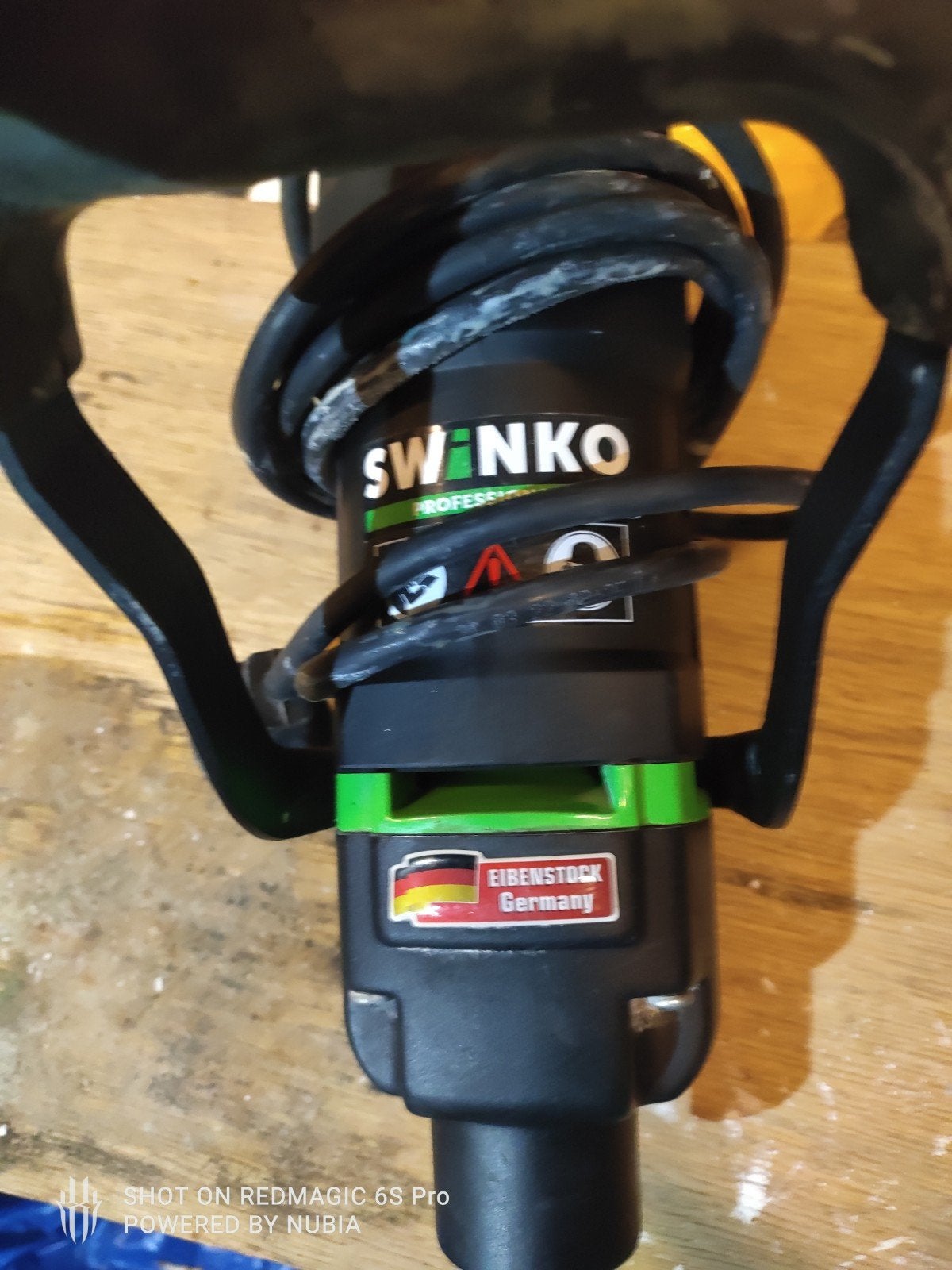 Swinko Eibenstock professionele mixer, Ophalen, Gebruikt