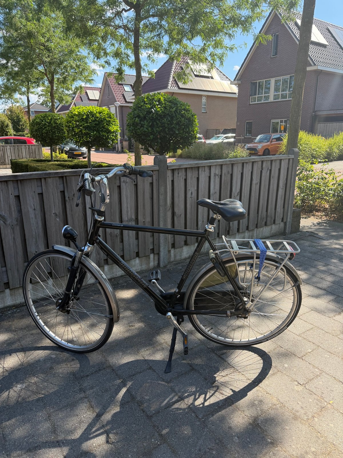 Herenfiets - 8 versnellingen, Fietsen en Brommers, Fietsen | Dames | Damesfietsen, Gebruikt, Versnellingen, 56 cm of meer, Trommelrem
