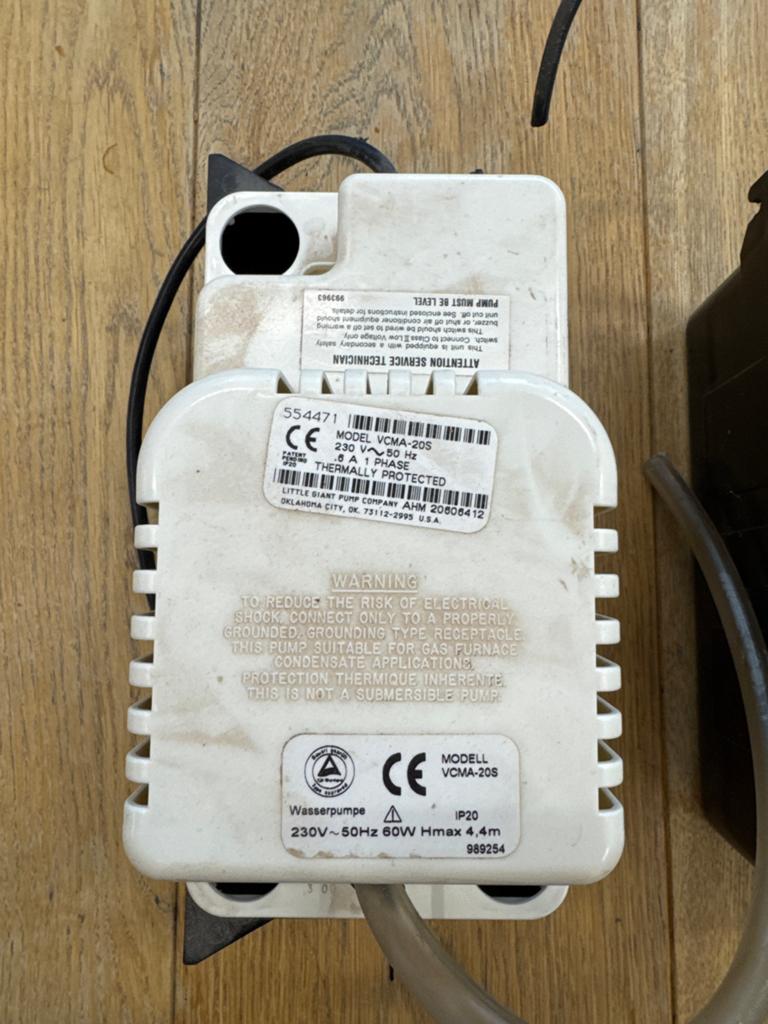 Condenswaterpomp VCMA-20S, Ophalen of Verzenden, Zo goed als nieuw, Elektrisch, Overige typen