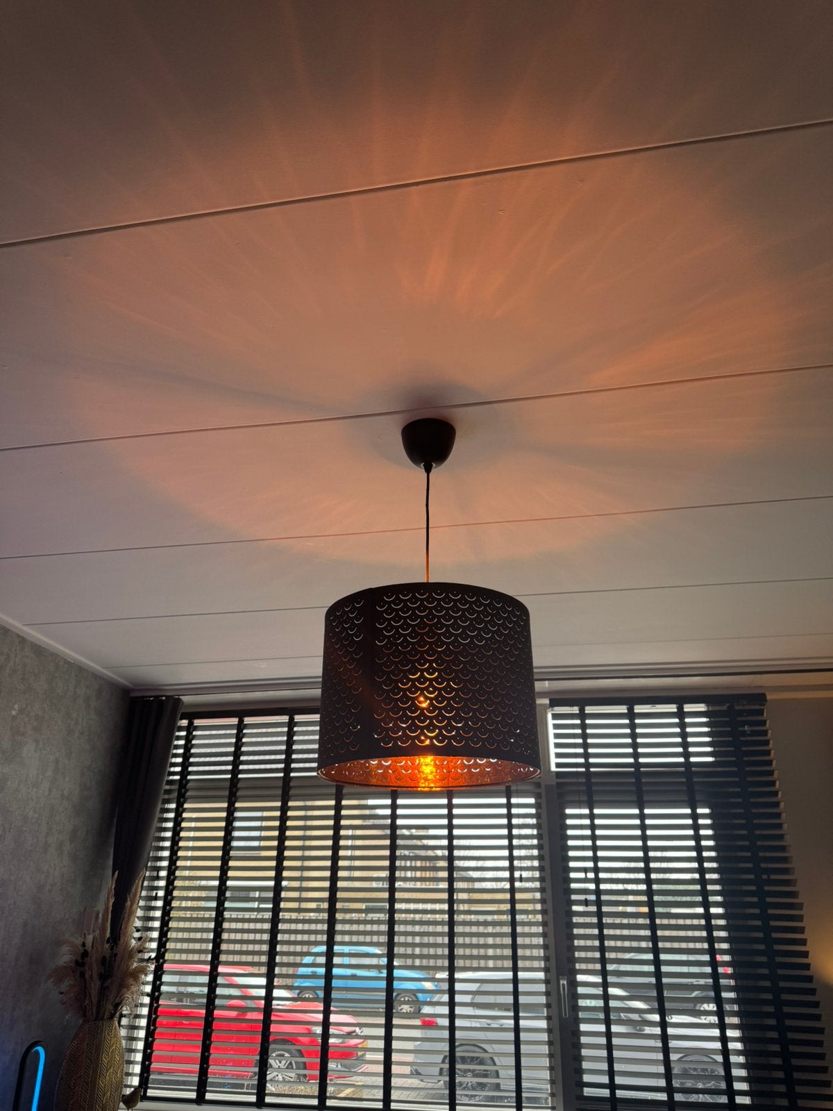 Ikea NYMÖ lampenkap + Ikea lamp (Compleet), Ophalen