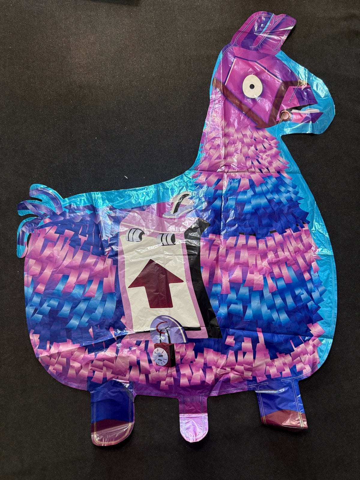 Fortnite folie ballon Lama 60cm, Ophalen of Verzenden, Nieuw, Versiering, Verjaardag