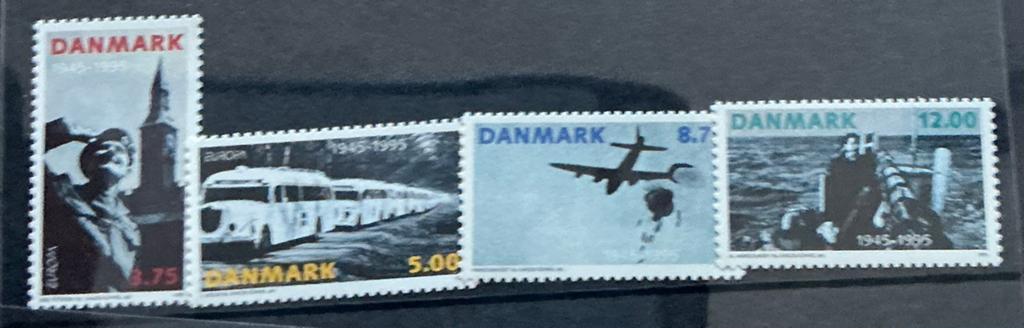 DENEMARKEN JAAR 1995 NRS. 1100/03, Ophalen of Verzenden, Overige landen, Postfris
