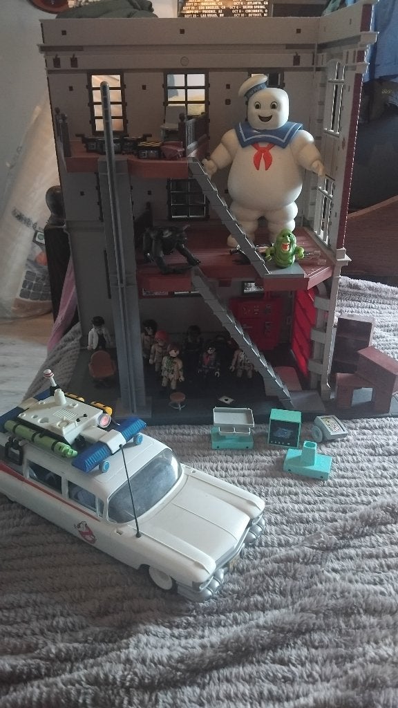 Platmobil ghostbusters, Gebruikt, Gebouw, Losse onderdelen, Ophalen of Verzenden
