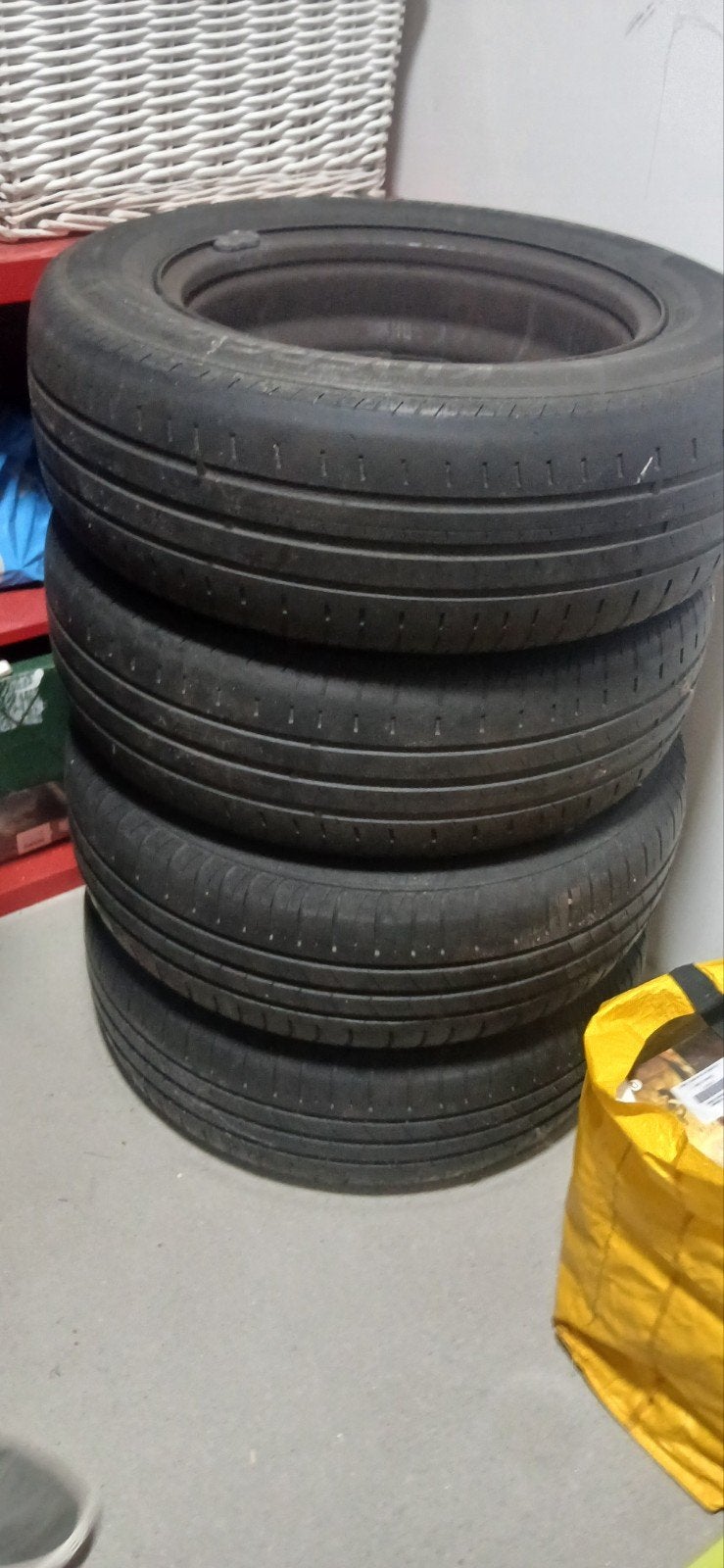 Autobanden 195/65R15 91H, Auto-onderdelen, Banden en Velgen, Ophalen, Gebruikt, 15 inch, Band(en)