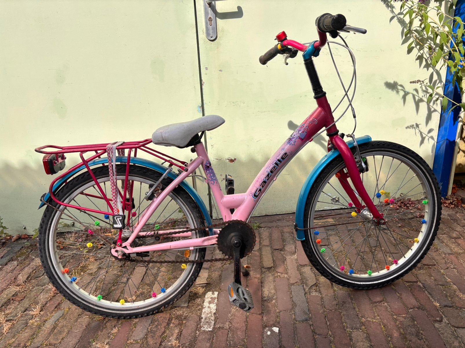 Kinderfiets 22” Gazelle, Fietsen en Brommers, Fietsen | Kinderfietsjes, Ophalen, Gebruikt, Velgrem, 20 inch of meer