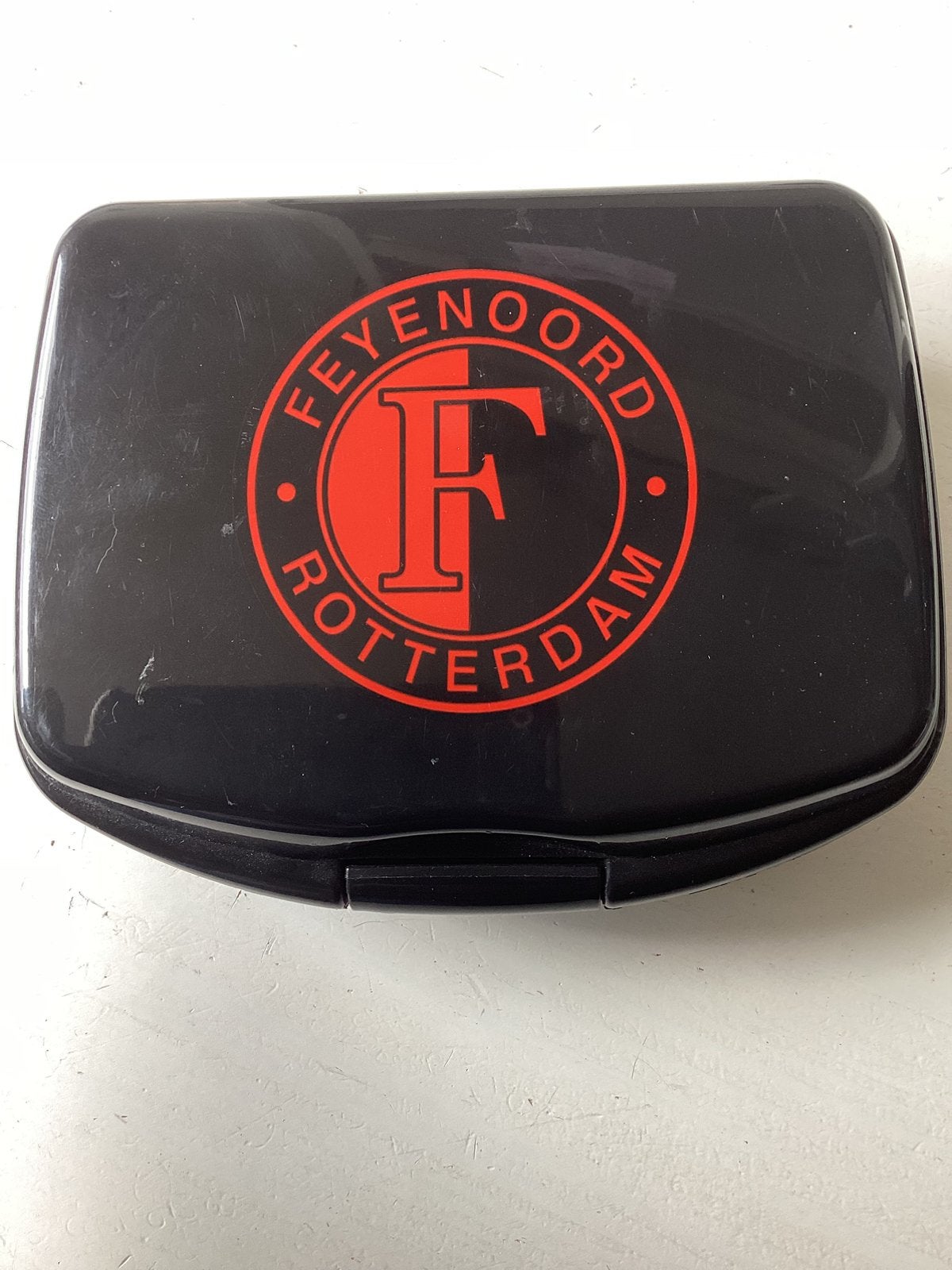 Broodtrommel Feyenoord, Verzenden, Zo goed als nieuw, Feyenoord, Overige typen