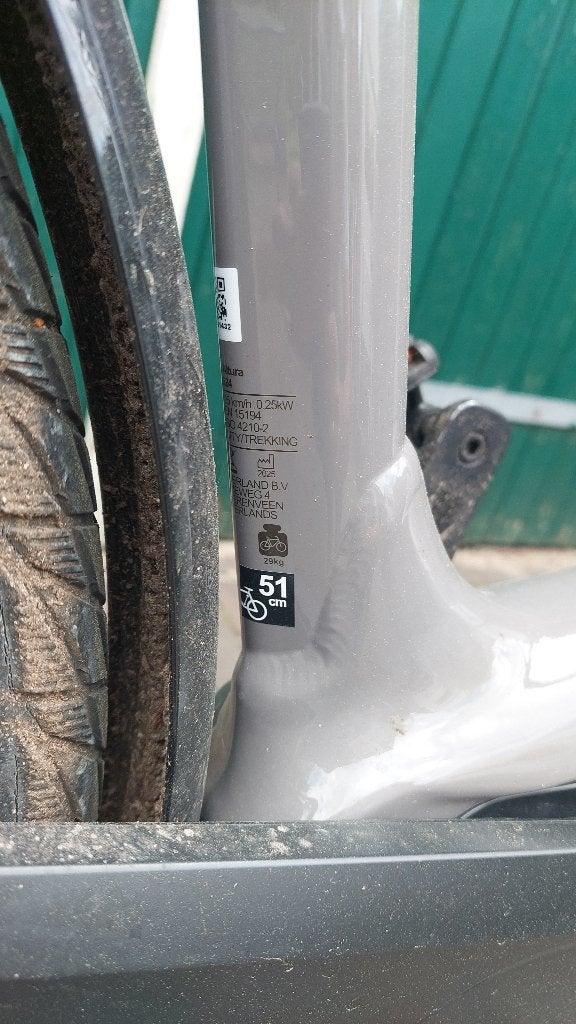 Foto 5 van Batavus Altura E-bike | Bosch 65 Nm | 500Wh | maat 51 | Zgan
