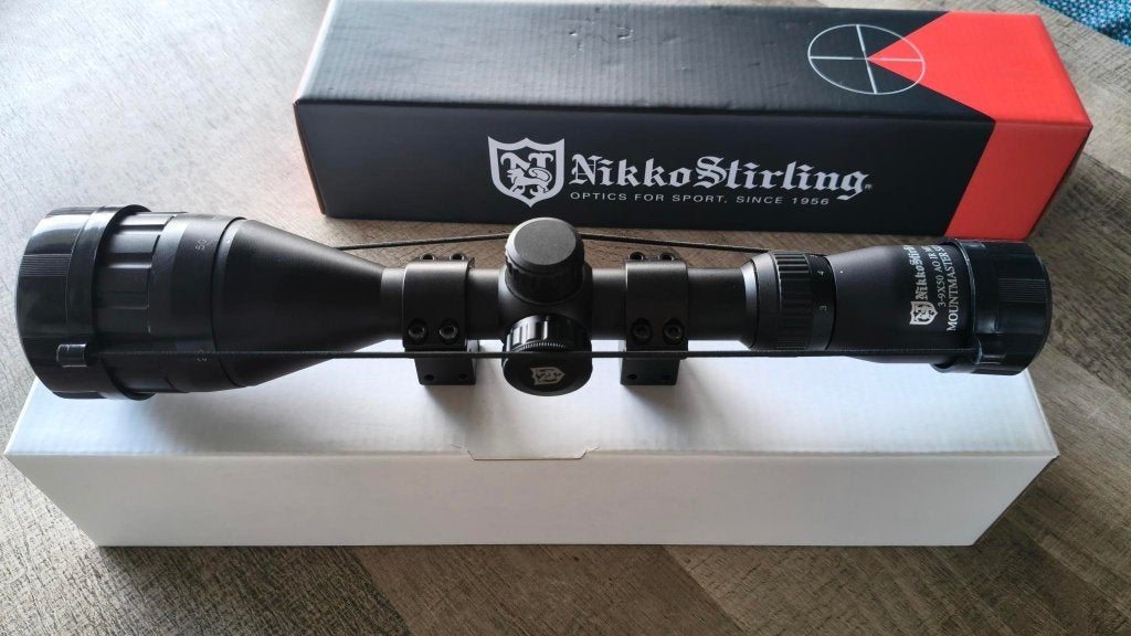 Richtkijker Nikko Stirling 3-9x50 te koop, Sport en Fitness, Ophalen, Zo goed als nieuw