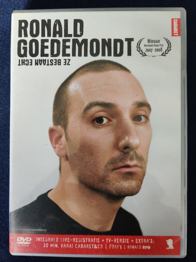 Ronald Goedemondt - Ze Bestaan Echt, Alle leeftijden, Ophalen of Verzenden, Zo goed als nieuw, Stand-up of Theatershow