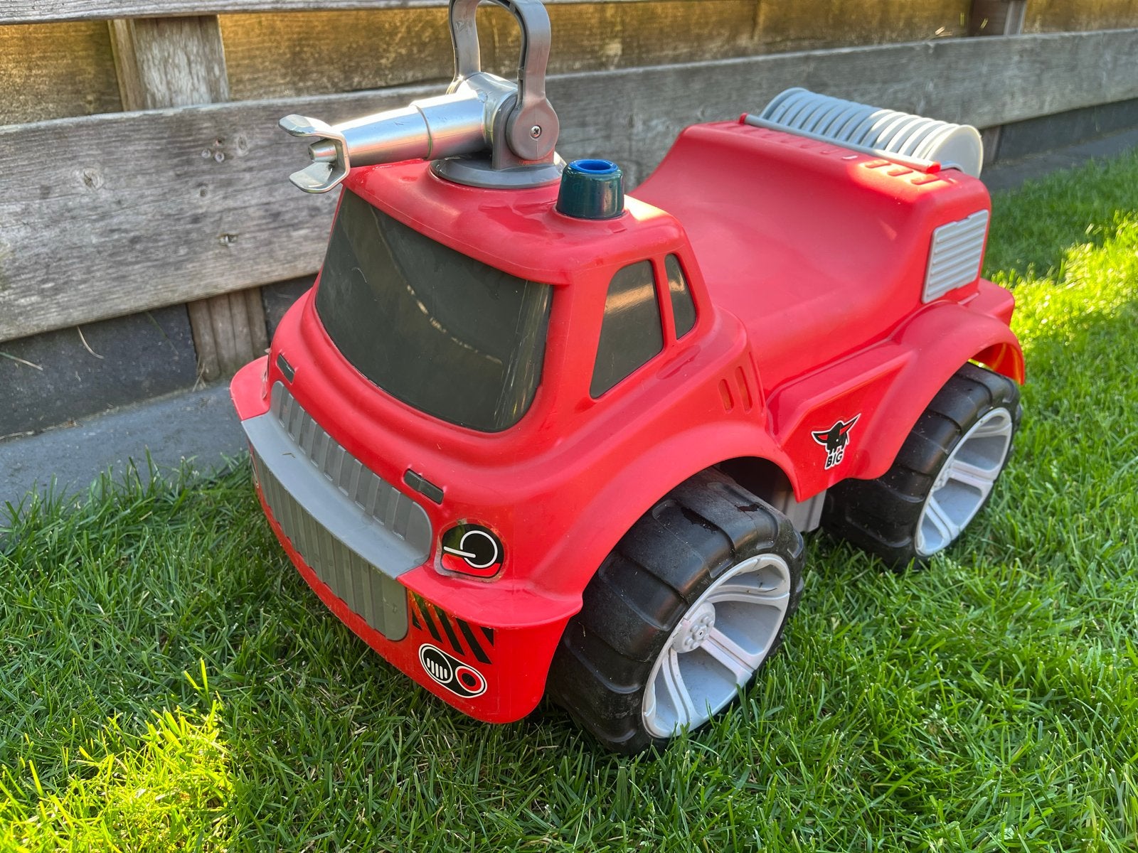 Stoere Brandweer Loopauto, Ophalen, Gebruikt