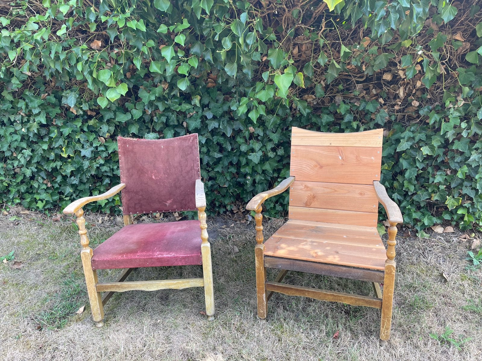 2 Antieke stoelen - Opknappers, Ophalen