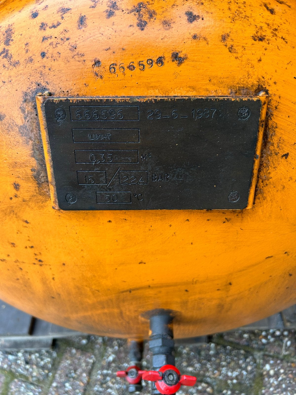 Alup Compressor 380V Hogedruk - Goed Werkend, Doe-het-zelf en Verbouw, Compressors, Ophalen, O, O, 400 tot 800 liter/min