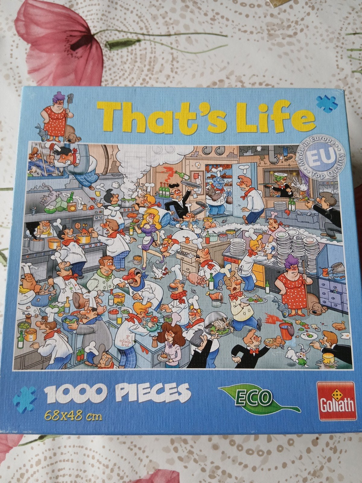 That's Life Puzzel 1000 Stukjes - Drukke Keuken, Ophalen of Verzenden, 500 t/m 1500 stukjes, Gebruikt, Legpuzzel