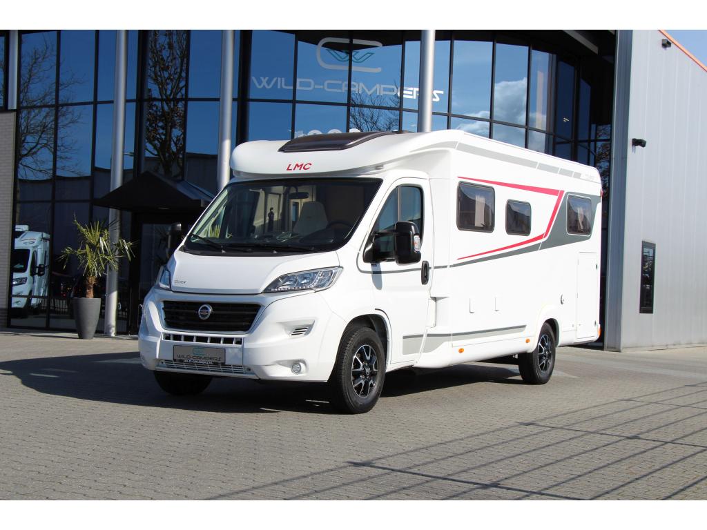 LMC Tourer T 660 - 140PK EURO6 - ENKELE BEDDEN - XXL GARAGE, Caravans en Kamperen, Campers, Chemisch toilet, Ringverwarming, Bedrijf