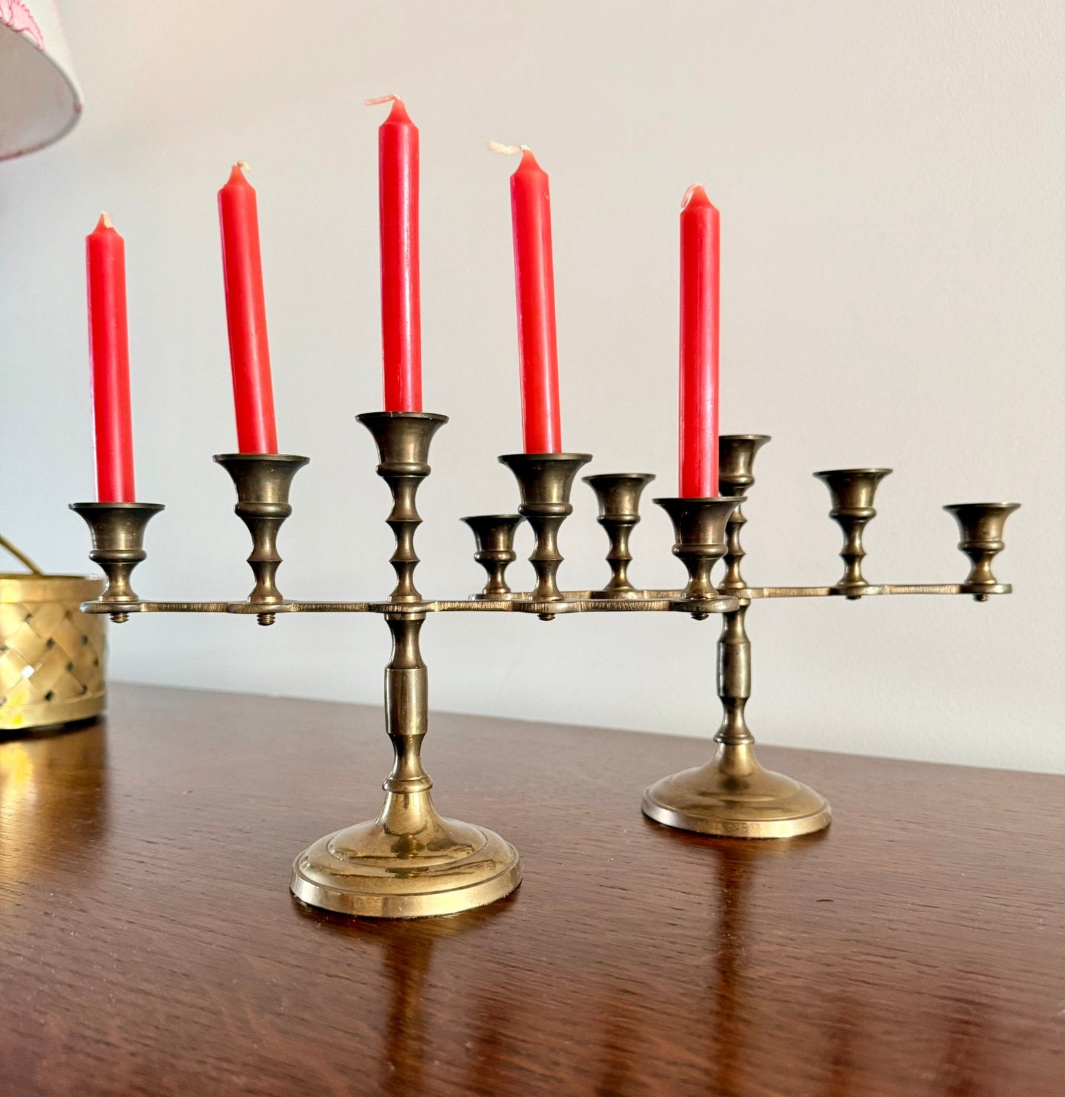 Koperen kandelaars, Ophalen of Verzenden