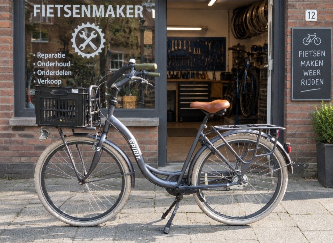 spirit damesfiets, transportfiets.  28" 3 nexus versnellinge, Gebruikt, Velgrem, 47 tot 50 cm, 0 zitjes