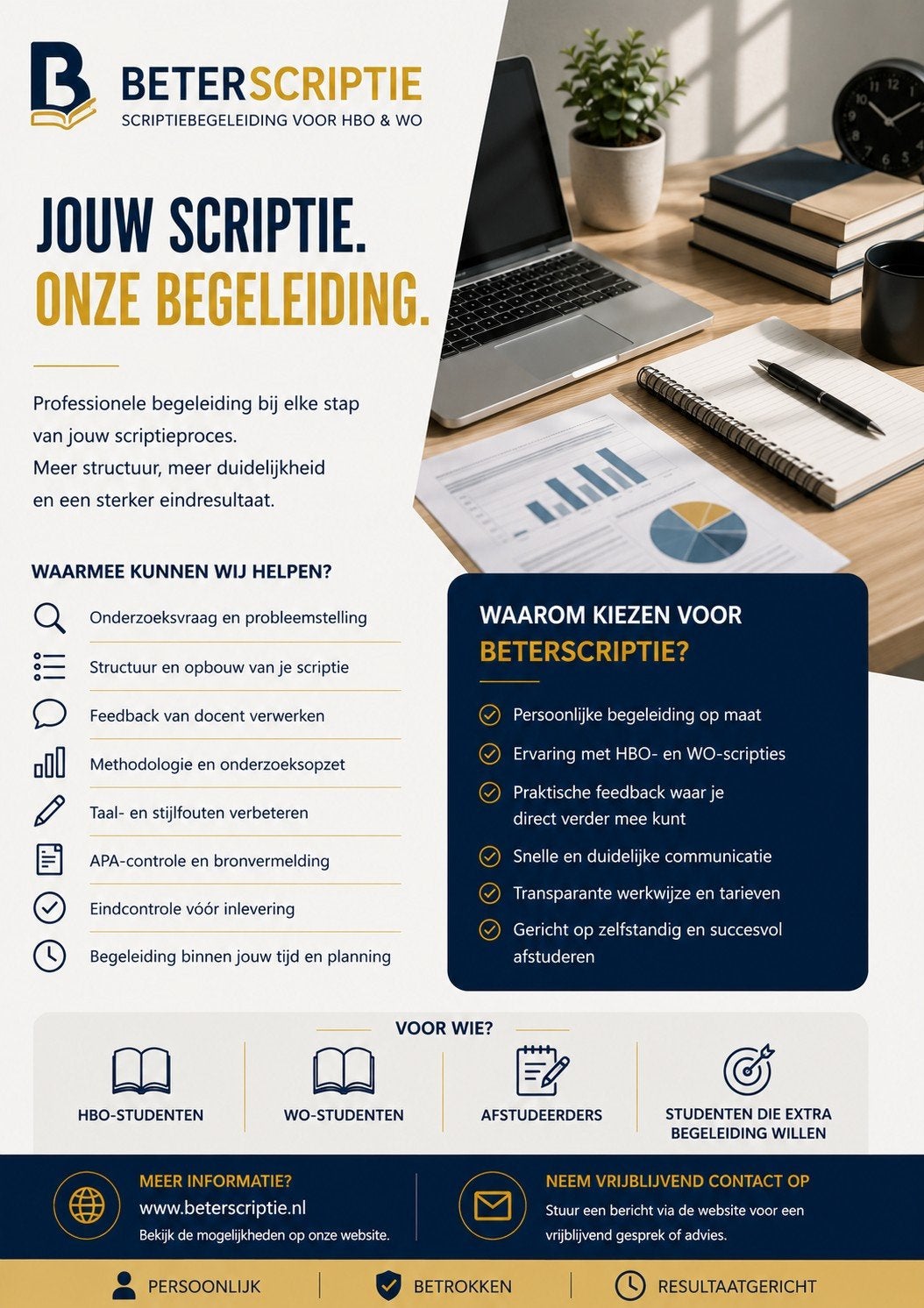 Scriptiehulp snel en betrouwbaar!