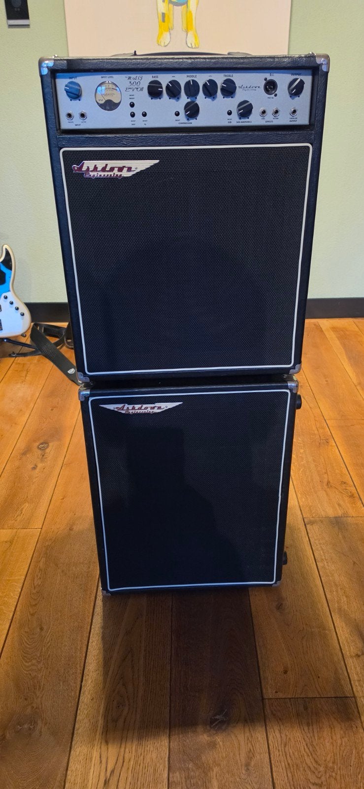 Ashdown MAG C115-300-EVO II Bas Combo en MAG 210T cabinet