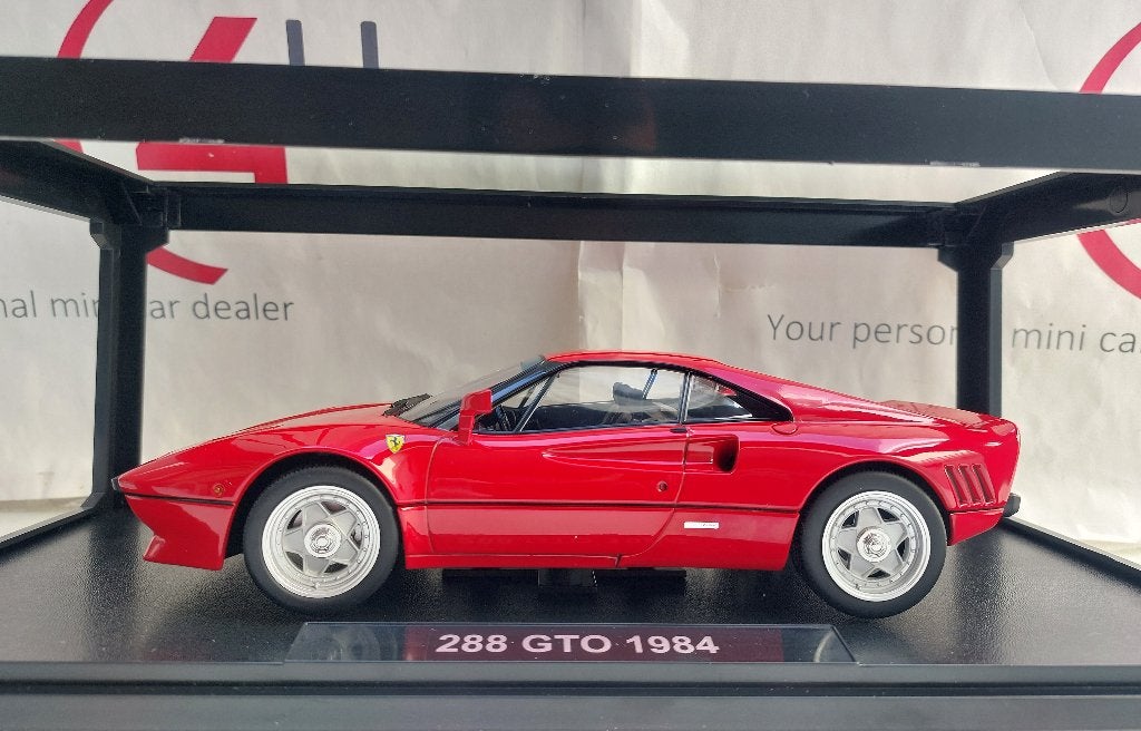 KK-Scale 1:18 Ferrari 288 GTO 1984 rood nieuw in verpakking, Ophalen of Verzenden, Nieuw, Auto, Overige merken