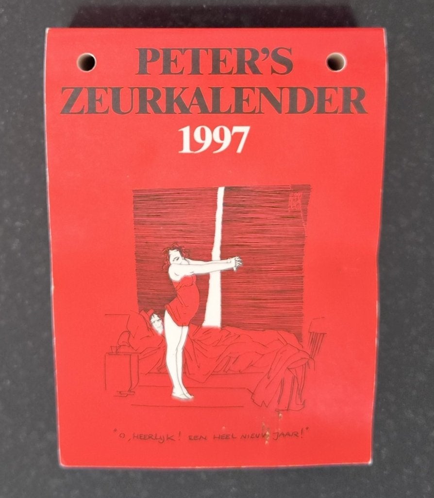 Uniek! Peter’s Zeurkalender '97 Nieuw te gebruiken in 2031!, Diversen, Ophalen of Verzenden, Jaarkalender, Nieuw