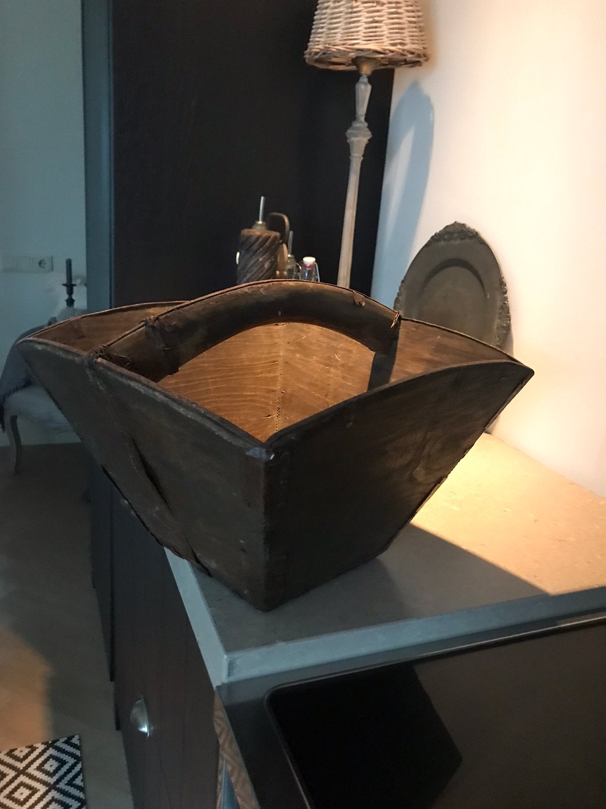 Oude plukbak, Ophalen