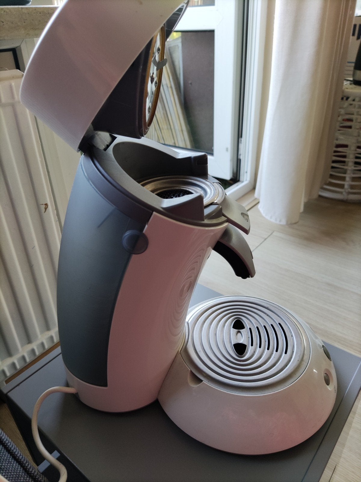 Philips Senseo koffiezetapparaat - Wit, Ophalen, Koffiepads en cups, Gebruikt, Koffiemachine