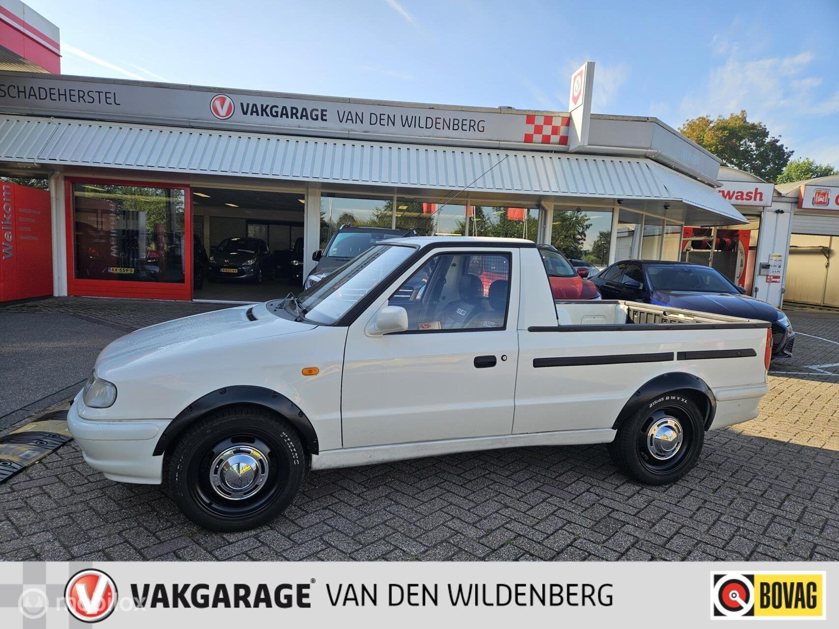 Skoda Felicia Pick-up / UNIEK 1.9 D, Auto's, 750 kg, 4 cilinders, 400 kg, Origineel Nederlands