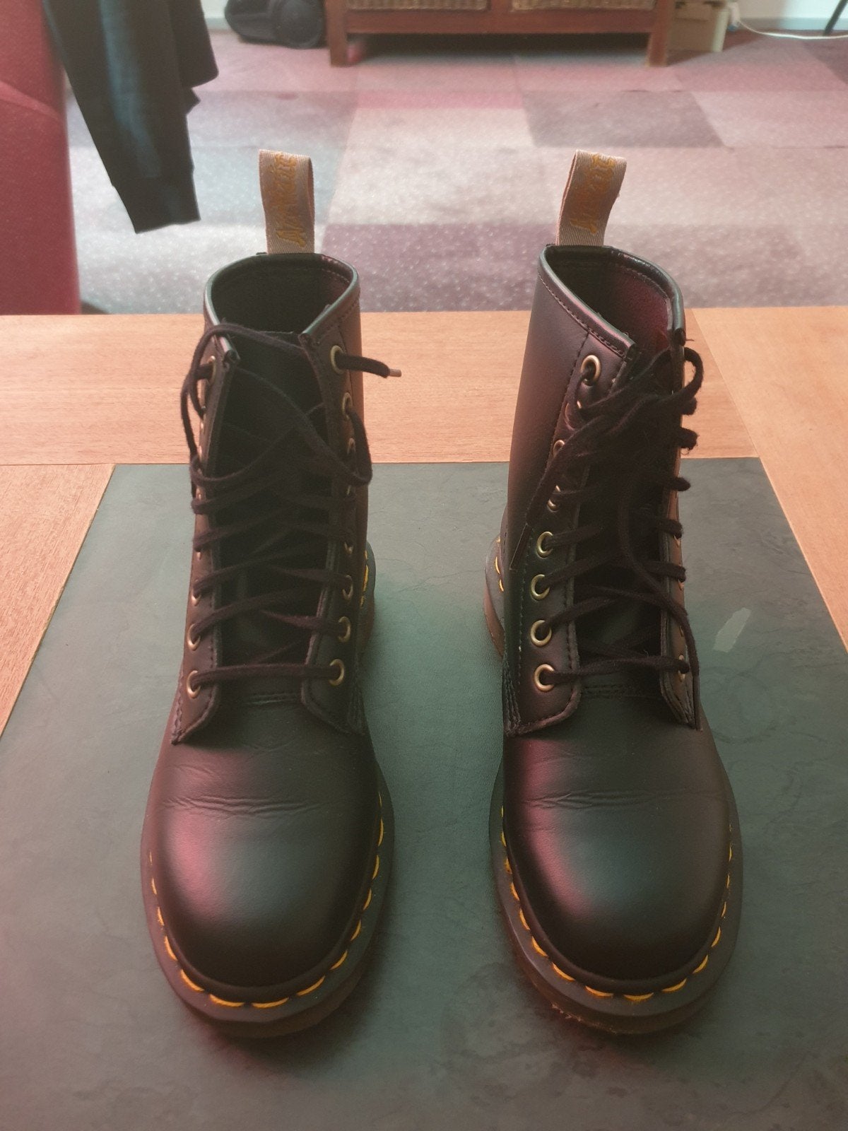 dr martins laarzen  unisex, Ophalen, Nieuw, Zwart, Hoge laarzen