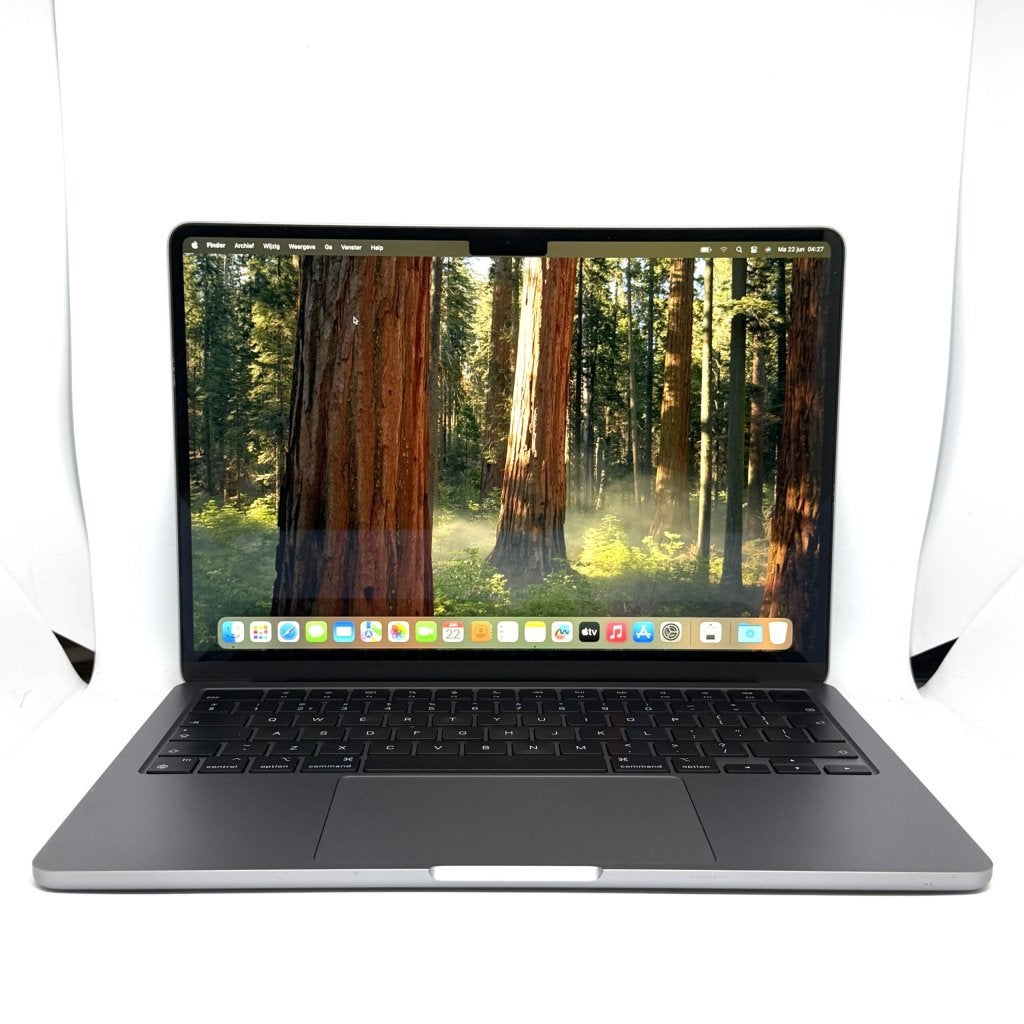 MacBook Air M2 256GB grijs /zeer net /97% batt /garantie, Apple, Zo goed als nieuw, Support@apple.com, Apple Park Way, Cupertino, California