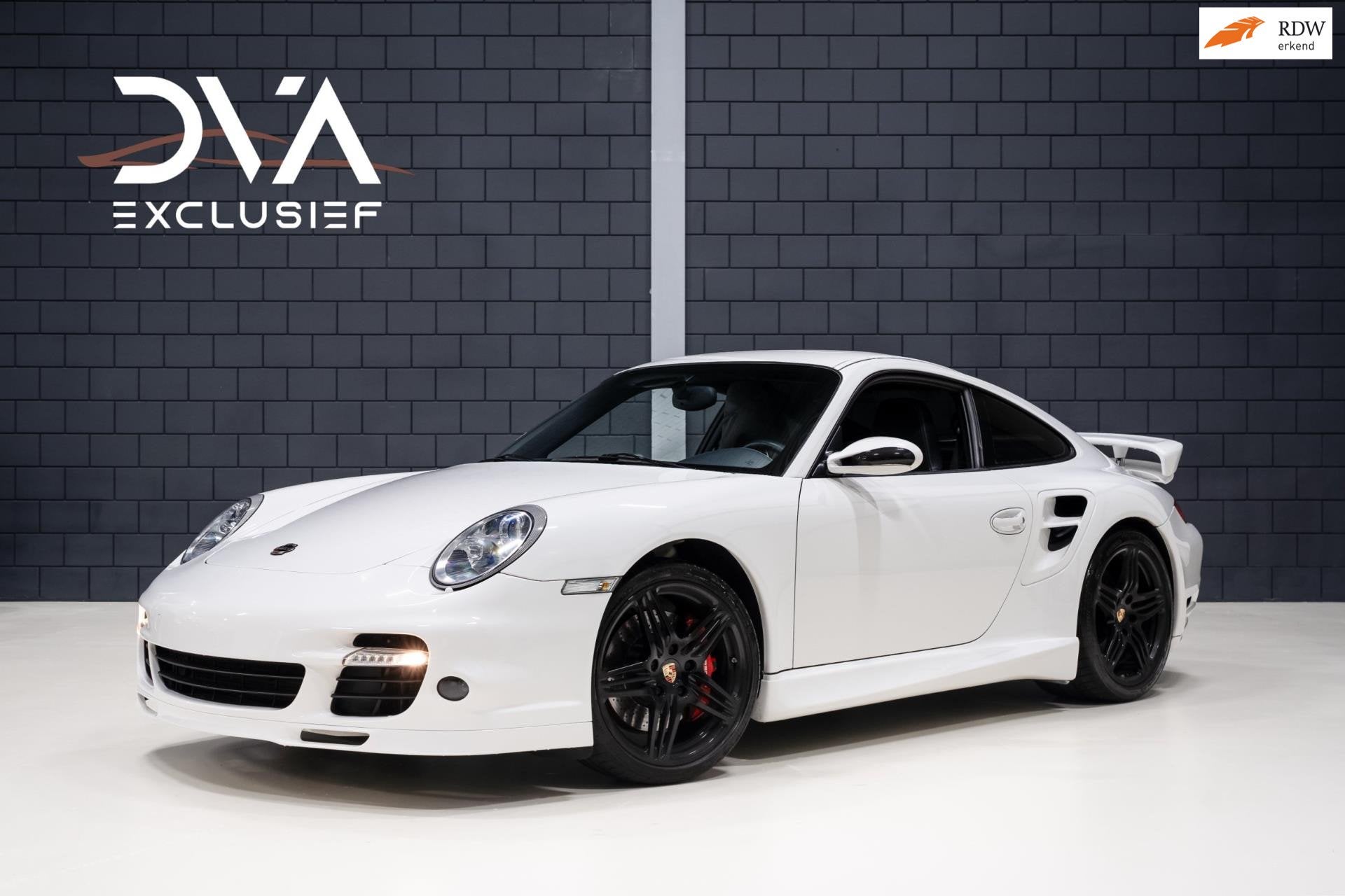 Porsche 997 Turbo Techart, Auto's, Automaat, Gebruikt, Zwart, Wit