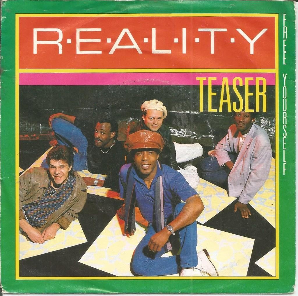 Reality – Teaser (1989), Fotohoes, 7 inch, Ophalen of Verzenden, Zo goed als nieuw
