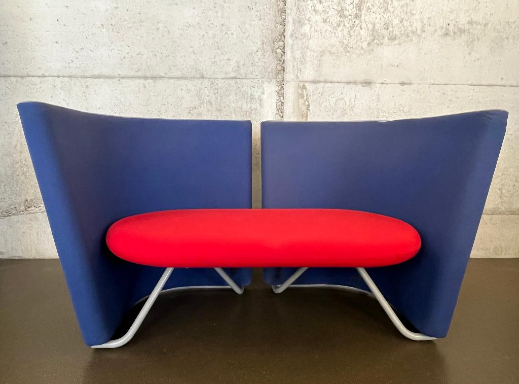 Bankje ROTOR sofa Erik Jørgensen | love seat, Deens Design, Ophalen, Scandinavisch design, Gebruikt, Tweepersoons