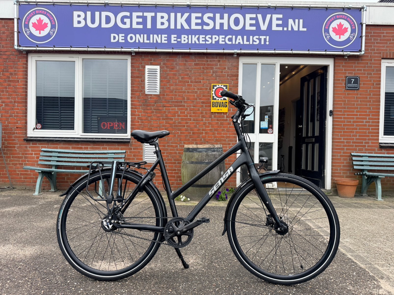 Sportieve Sensa Cintura Belt met Alfine naaf !! Nieuwstaat, Overige merken, 53 tot 56 cm, Sensa, Ophalen of Verzenden