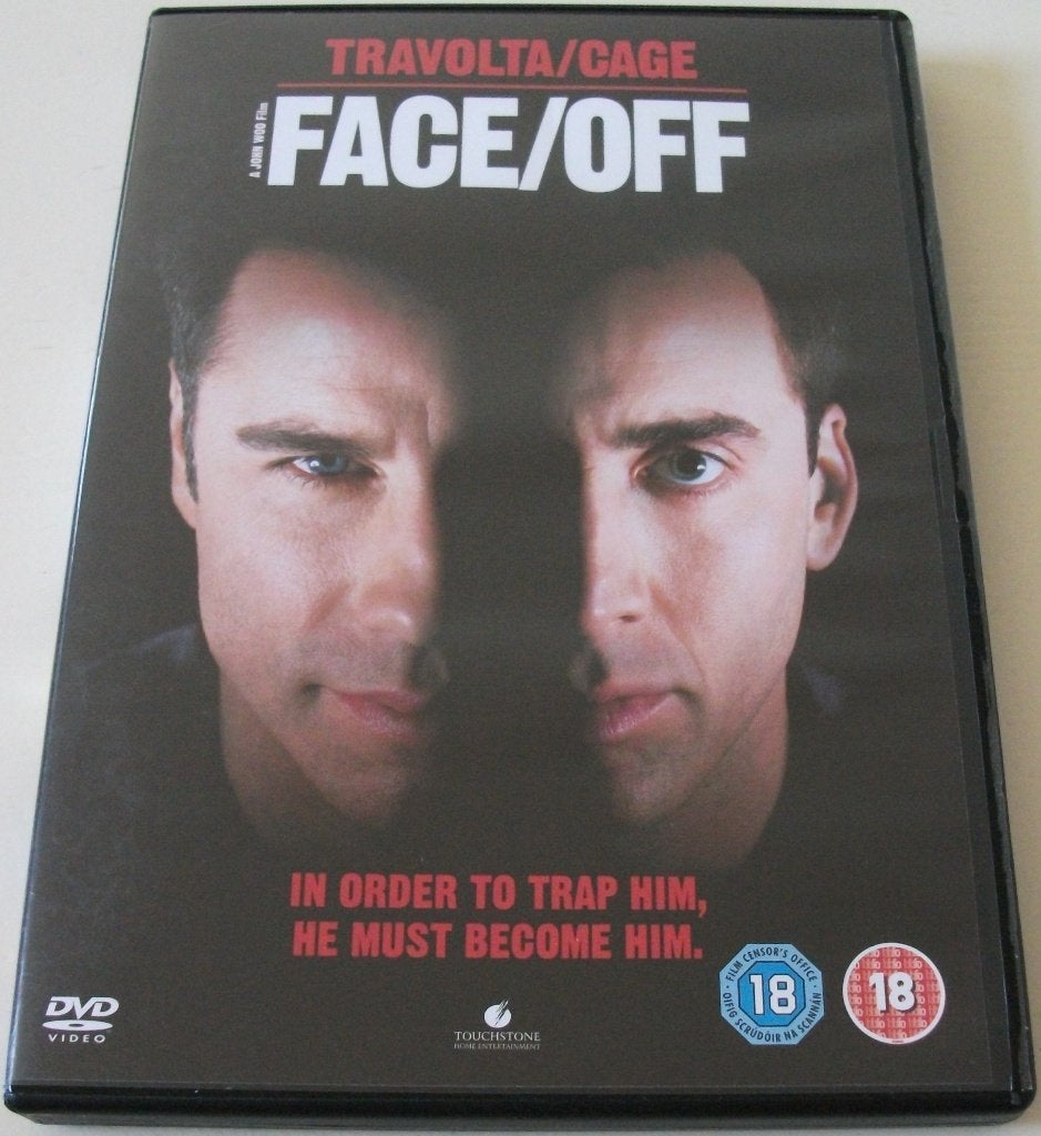 Dvd *** FACE/OFF *** The ultimate cat and mouse thriller, Vanaf 18 jaar, Import, Engels, Actiethriller