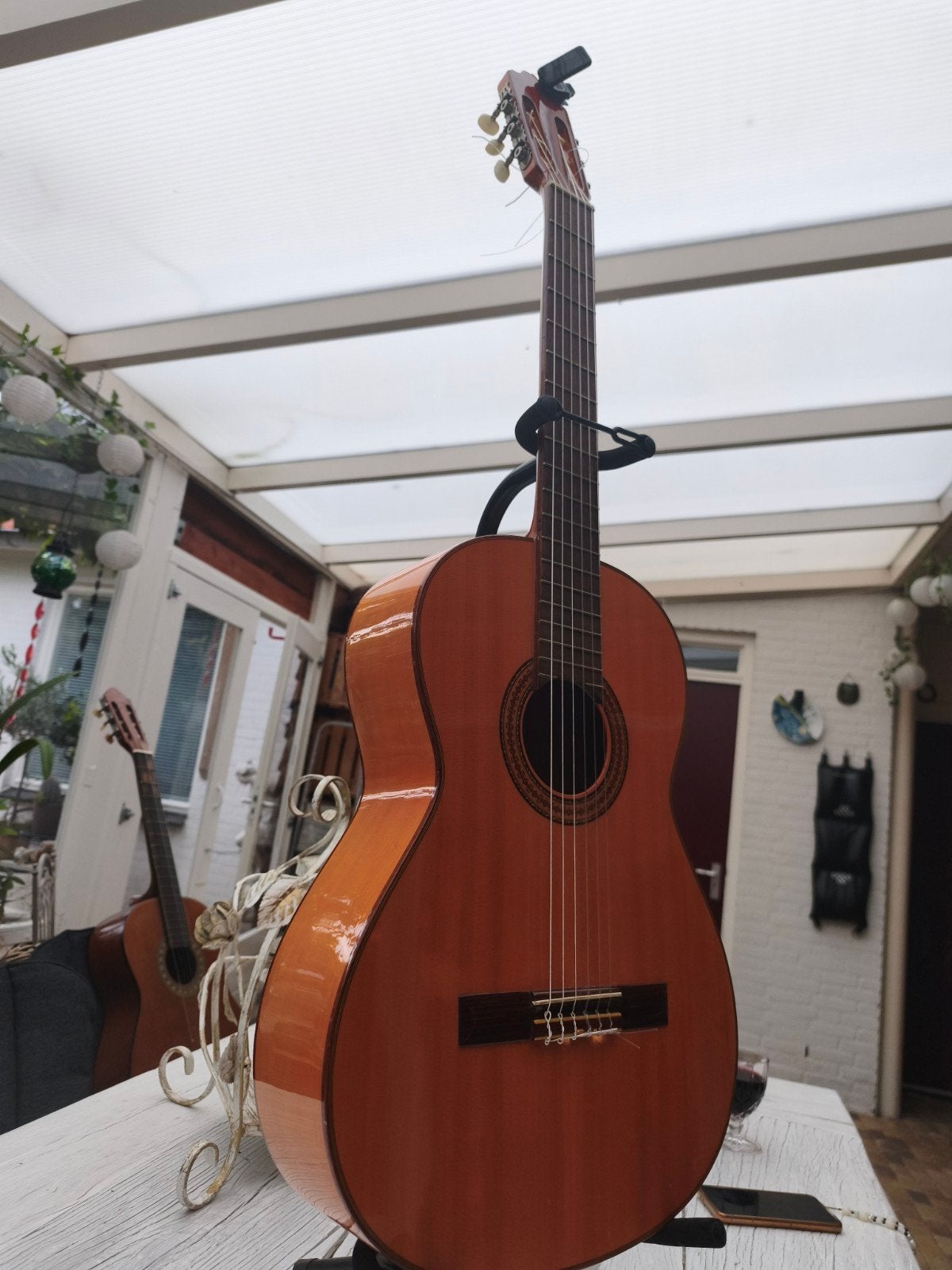 Esteve 2GR5F Klassieke Spaanse Gitaar 1998 + Luxe Hardcase, Ophalen, Zo goed als nieuw, Klassieke of Spaanse gitaar, Met koffer
