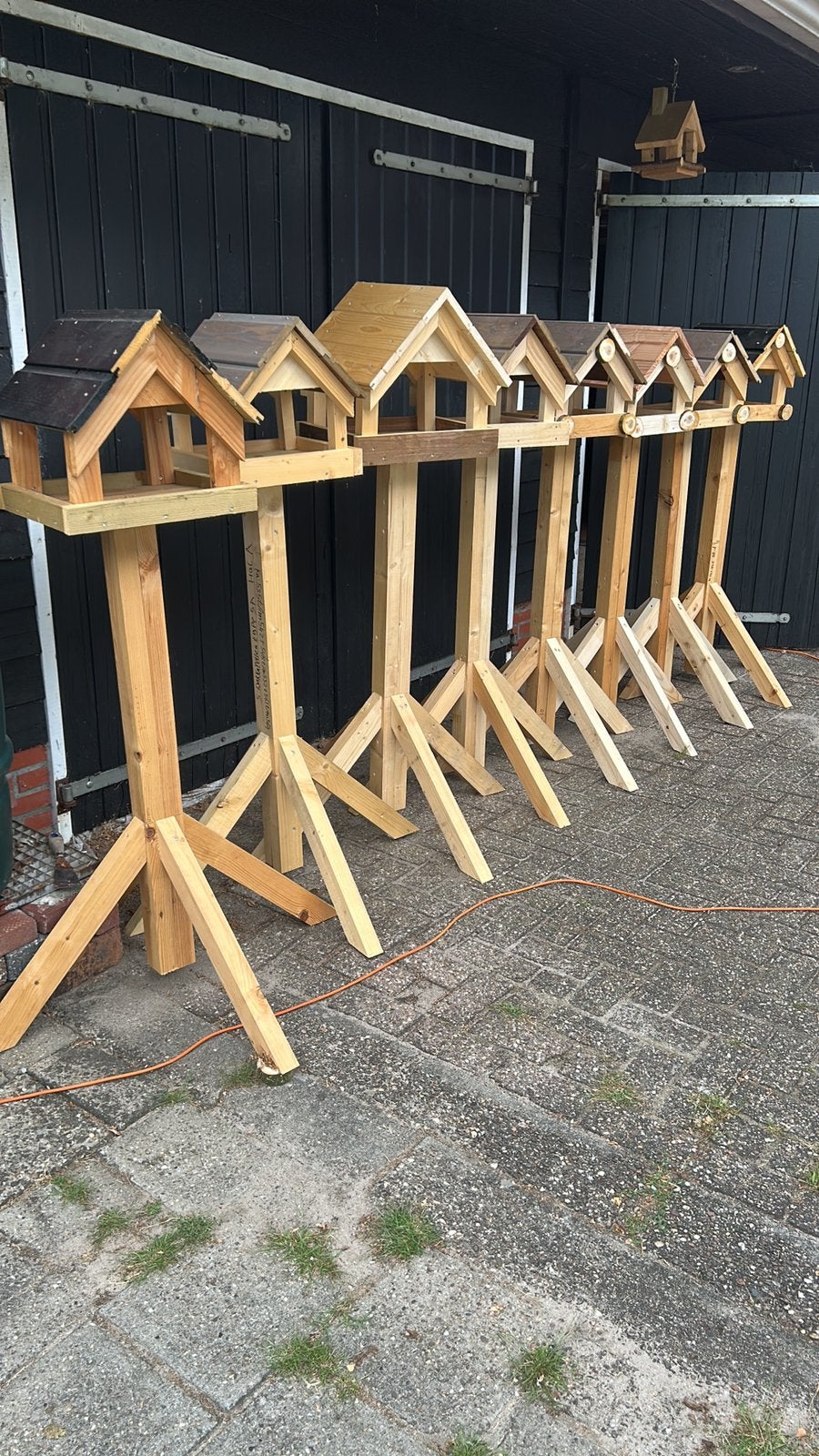Handgemaakt voederhuisje voor vogels, Ophalen, Nieuw