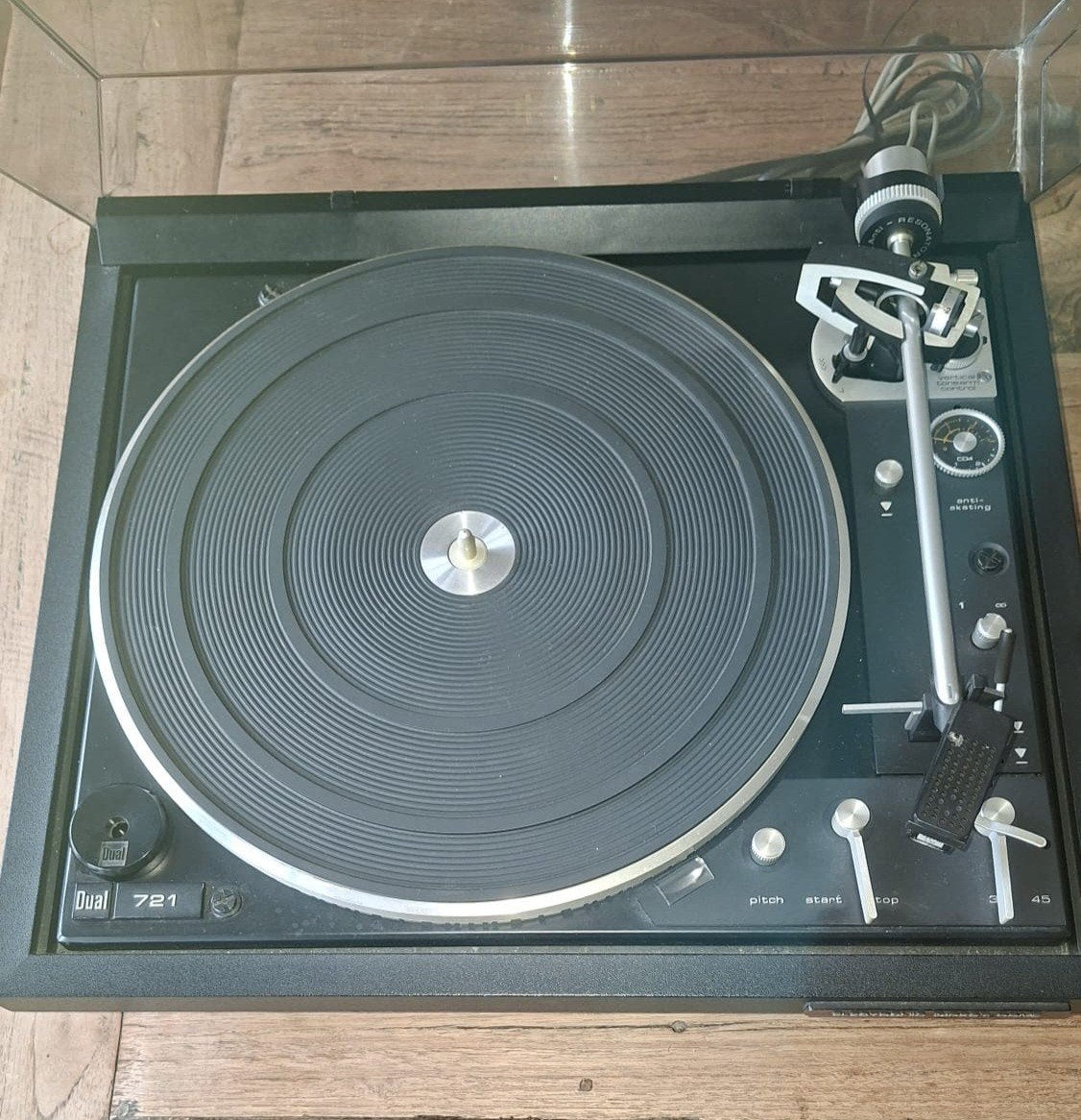 Dual 721 Direct Drive draaitafel, Audio, Tv en Foto, Platenspelers, Ophalen, Gebruikt, Automatisch, Platenspeler